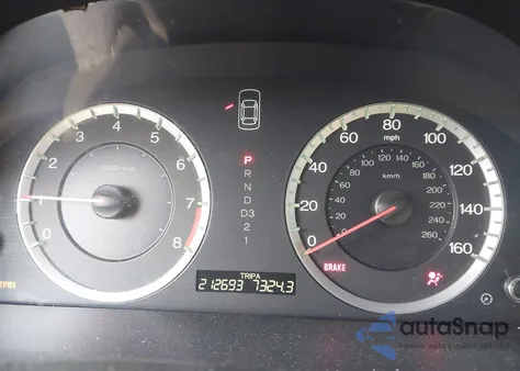 2009 Honda Accord 2.4 Ex-L из США, поврежденный, VIN 1HGCS12829A014264